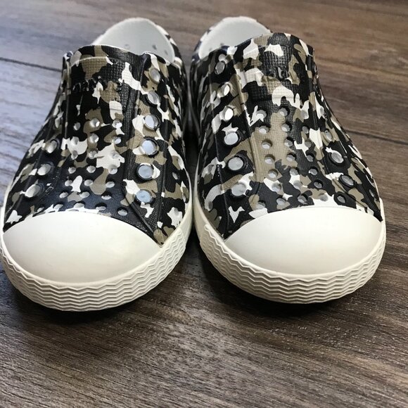 Native Jefferson Child Shoes Unisex Baby Size 5 Camouflage Waterproof Slip-On - Picture 5 of 9